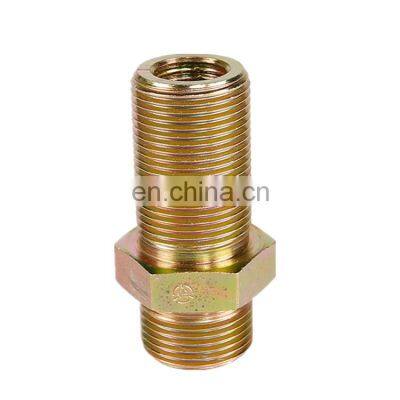 Hydraulic Connector Stainless Steel Copper Pipe Fitting Coupling Straight Fittings