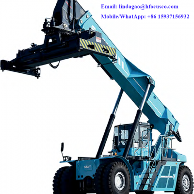 Cheap Price 45 Tons Port container handler,Chinese New Used 20ft 40ft 45ft 45 Ton Reachstacker Port Container Reach Stacker For Sale