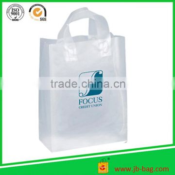 Matte and Frosted Plastic Shopping Bags these bags can be customed at any size & your favorite logo