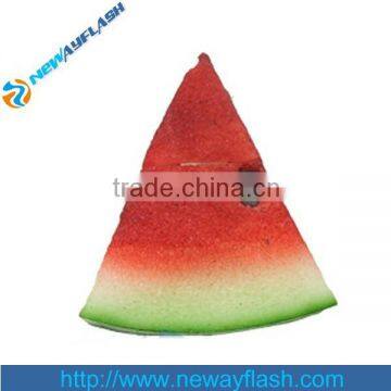 PVC watermelon shaped usb flash drive with sd card