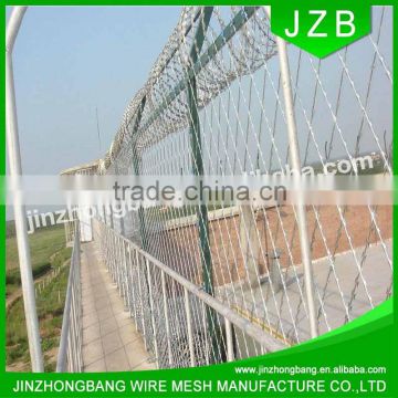 diamond razor wire mesh fence