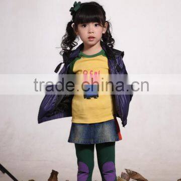 Autumn tops coats kids trousers dress designs/kids apparels suppliers