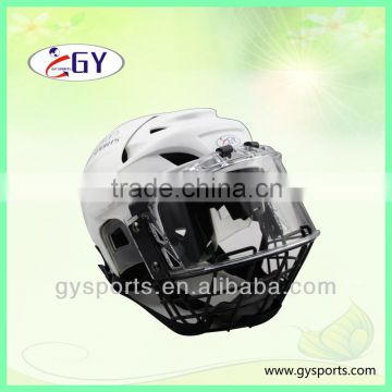 leader ice hockey helmet with PC removable visor