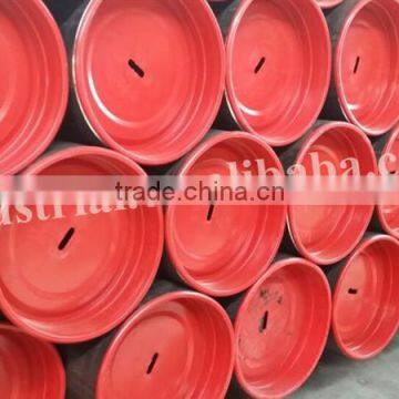 black painting seamless steel pipes