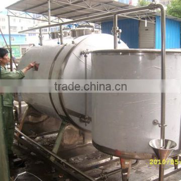 Vertical type split type cip cleaning system