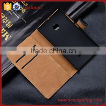 for Nokia Lumia 435 case, book style leather flip case for Nokia Lumia 435