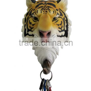 Resin animal figurines 3d decorative heads
