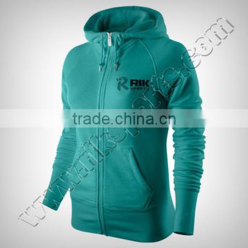 Women Hoodie With Zipper Produced with 100% Cotton Excellent & durable quality fabric,