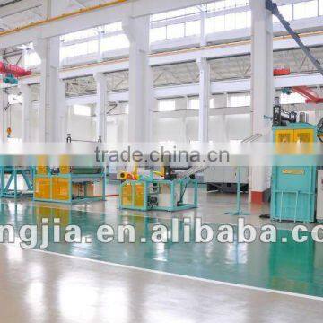 Double-direction Stretching Square Mesh Production Line