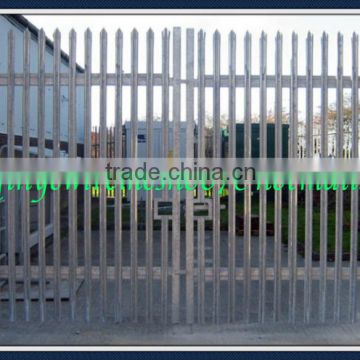 Self-Colour for self applied finish Palisade fencing