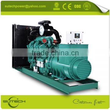 High quality 1125Kva generator set powered by Cummins KTA38-G5 engine, Containerized type or Open type