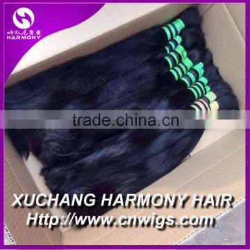 Quality virgin human hair/raw virgin unprocessed human hair