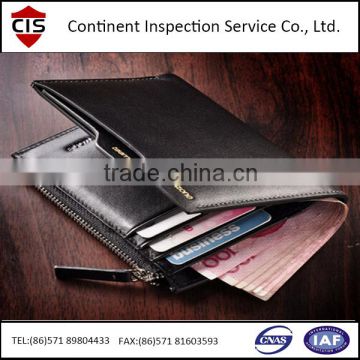 woman and man wallet,leather wallet,handbag,inspection services,inspection agency in China,factory inspection, production check