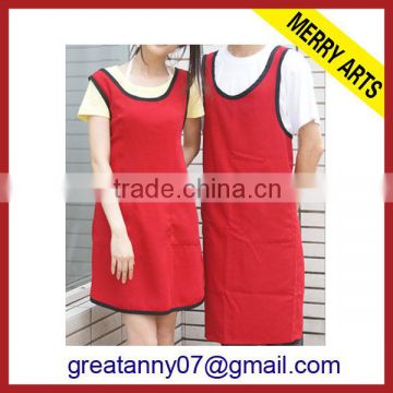 hight quality products custom made red aprons kitchen sink apron for slaughterhouse