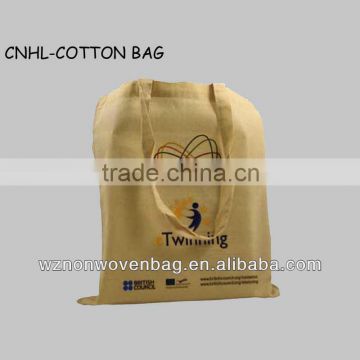 2014 new product durable manufacture natural cotton promotional shopping bag