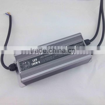CE approved 100W led transformer strip light power supply 3 warranty----12 years experience manufacturer
