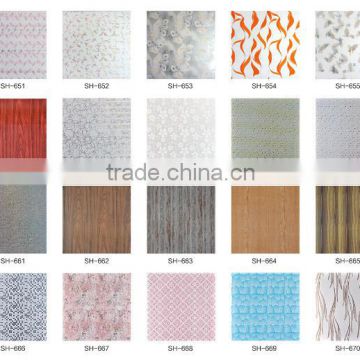 Manufacture Qualified PRINTING PVC WALL PANELS APPLIED TO INTERIOR DECORATION WITH HIGH QUALITY