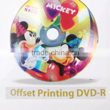 dongguan printing for offset printing dvd exporting in cheap price dvd blank disc