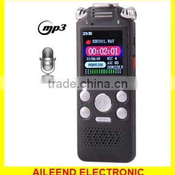 Professional 8GB LCD Digital Voice Recorder with VOR MP3 Player recorder voice