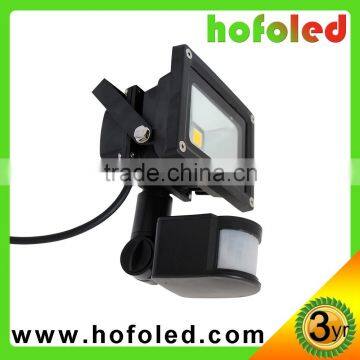 Waterproof Flood LED Light 10W PIR Motion Sensor