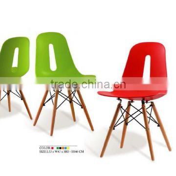 ABS plastic leisure chair for dinning room