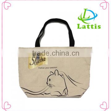 2016 Hot Sales For Shopping or Travel Imprint Customized Name Good Quality Shopping Bag