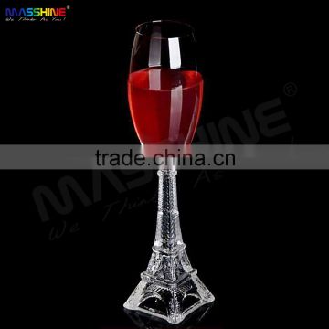 Transparent Eiffel Tower Shape Wine Champagne Glass