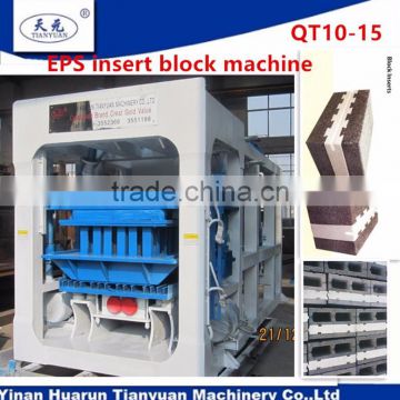 Top sellers thermal insulated insert eps board compound concrete block machine