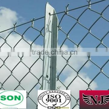 The chain link stadium Seine/ Diamond Iron Chain link wire mesh(fence)