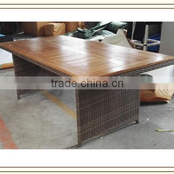wooden outdoor tables and chairs (T849)