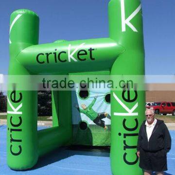 inflatable sports cage interactive inflatable game