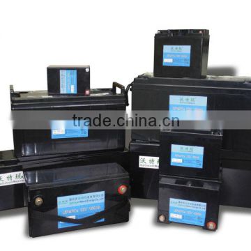 low self discharge lifepo4 battery 12V100Ah lithium battery solar storage system
