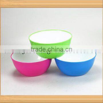 corolful cheap plastic bowl