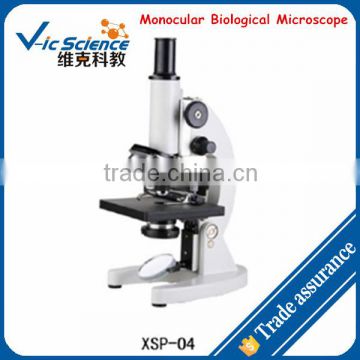 XSP-04 10X,40X,100X Students Monocular Biological Microscope