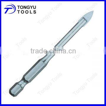 Hex Shank Glass Drill Bit, Drill Bit for Glass and Tile