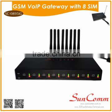 SC-0895iG with 4SIM GSM quad band SMS VoIP Terminal