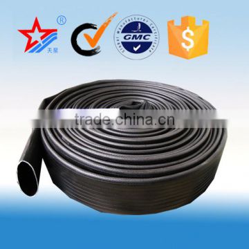 2.5 Inch 2016 New Rubber lined fire canvas hose,Rubber Fire Hose for fire-fighting equipment