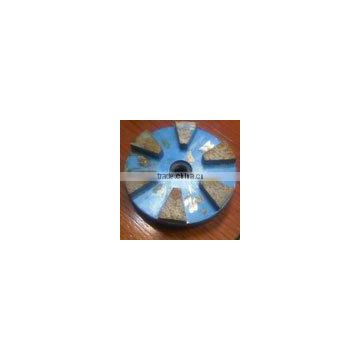 STPE Metal Bond Marble, Limestone, Travertine and Terrazzo Diamond Grinding Wheel with Pie Shape Segment(tools parts)-sunny
