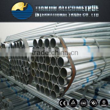 Mill erw galvanized steel round pipe, hyundai steel pipe for structure