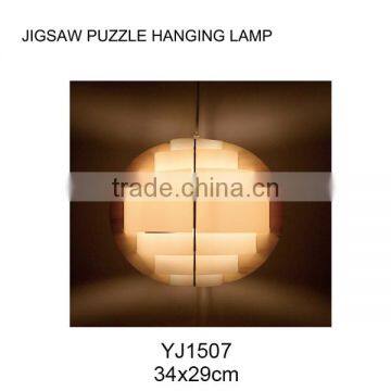 YJ1507,Hot new design plastic lamp trendy indian hanging lamps