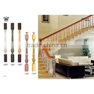 Luxury Design Indoor Color Coated Aluminum Staircase Balustrade