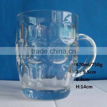 600ml 10oz beer mug pineapple cup glass beer cup