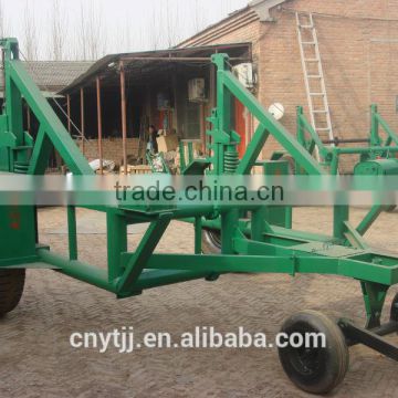 8T-10T Machinery Cable Drum Trailer, Cable Drum Winch