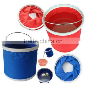 Outdoor customized collapsible beach bucket for camping