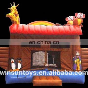 Commercial Inflatable Noah's Ark bounce,bouncing house,bounce house