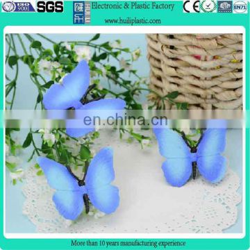 Vivid plastic insect figure in butterfly design/ beautiful insect figurs for kids