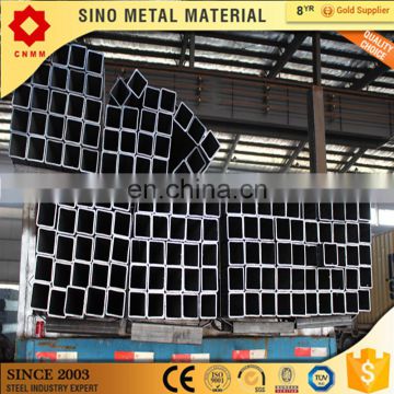 seamless black ms square and rectangular pipe for greenhouse pre-galvanized steel tube