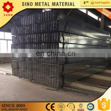 weld gi rectangular metal tubing q195 ms galvanized gi rec square pipes gi tube galvanized steel pipes