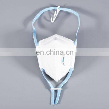 New style respirator valve folding non woven fabric breathing face masks