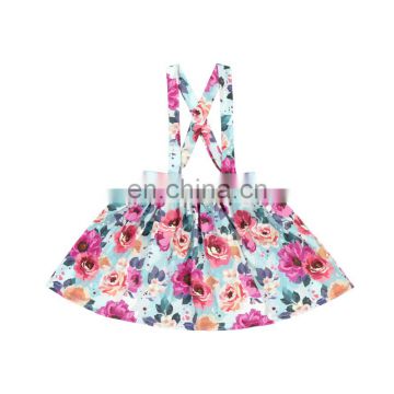 Kids Floral Suspender Baby Skirt Girl Summer Skirt